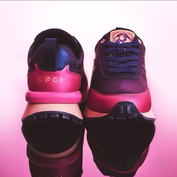 FUSION X NICKI MINAJ X LØCI BIO LEATHER SHOES "Heavyonit pair" - Picture 3 of 17